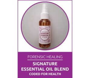 Forensic Healing Signature Oil Blend Coded for Health