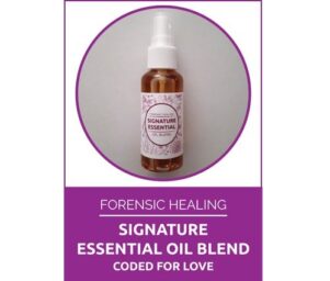 Forensic Healing Signature Oil Blend Coded for Love