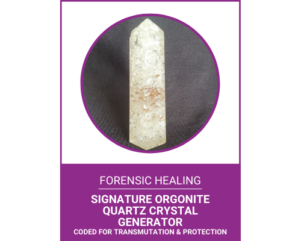 Signature Orgonite Quartz Graphene Oxide Transmutation & EMF/5G Protector Generator